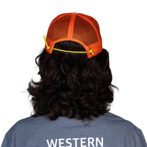 Fishing Hat (Orange/Brown)