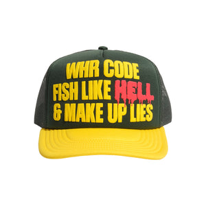 Fishing Hat (Moss/Yellow)