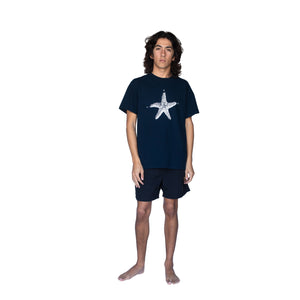 Starfish Tee (Navy)