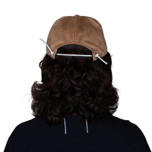 Whale Cord Hat (Beige)