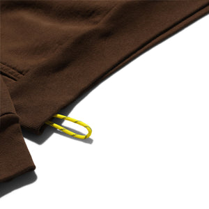 Worker Fleece Hoodie (Brown)